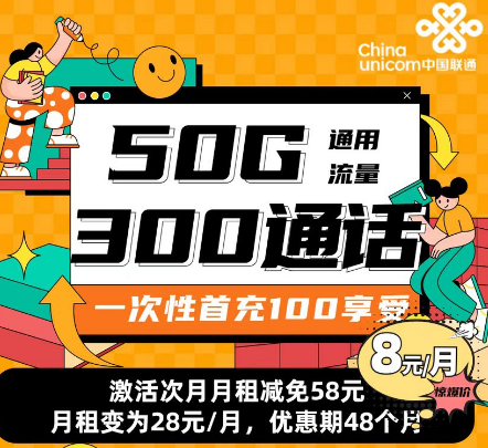 流量卡是月租越高流量越多嗎？聯通咔卡、尚楓卡、王卡|最低8元、超值套餐